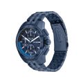 TH horloge heren staal/blauw pvd TH1710622