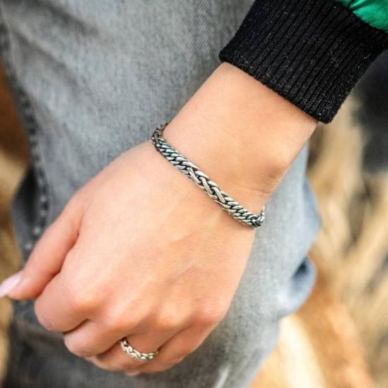 Zilveren armband fox 776/19