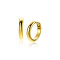 Zilveren oorringen geel verguld 16mm  ZIO2601G