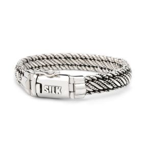 Zilveren armband weave 738/19cm