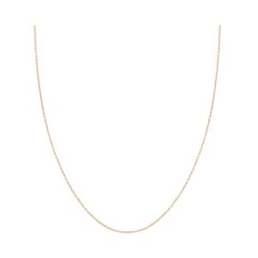 Roodgouden collier anker 3046RGO/42