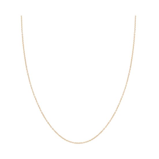 Roodgouden collier anker 3046RGO/42