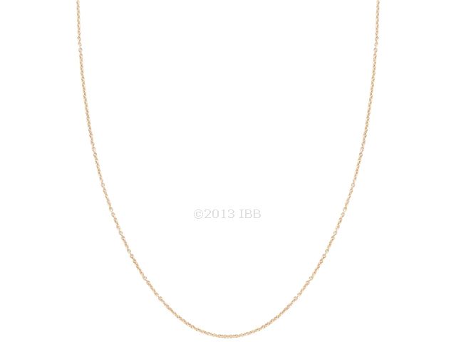 Roodgouden collier anker 3046RGO/42