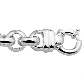 Schakel collier dames