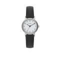 Olympic horloge dames titanium/leer zwart OL26DTL055