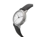 Olympic horloge dames titanium/leer zwart OL26DTL055