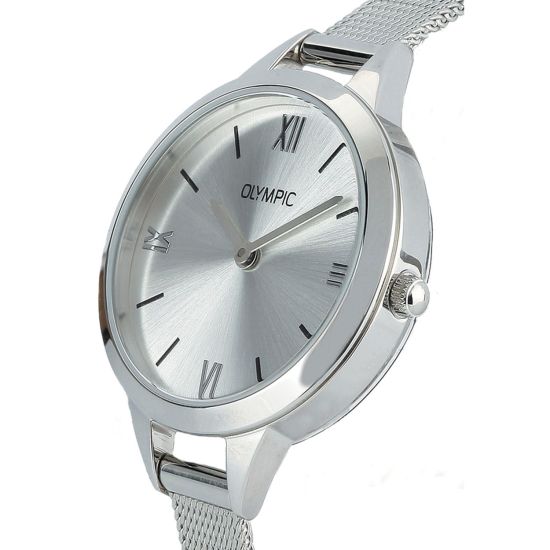 Olympic horloge dames staal OL66DSS007